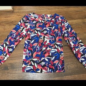 J. Crew Night Berry Blouse